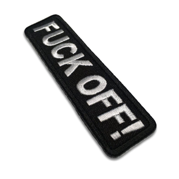 Fuck Off Patch - PATCHERS Iron on Patch