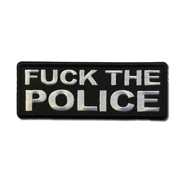 Fuck The Police Patch - PATCHERS Iron on Patch