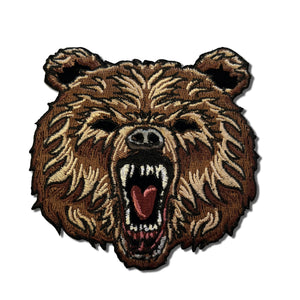 Furry Bear Patch - PATCHERS Iron on Patch