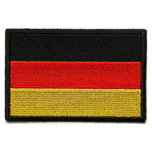 Germany German Flag Patch - PATCHERS Iron on Patch