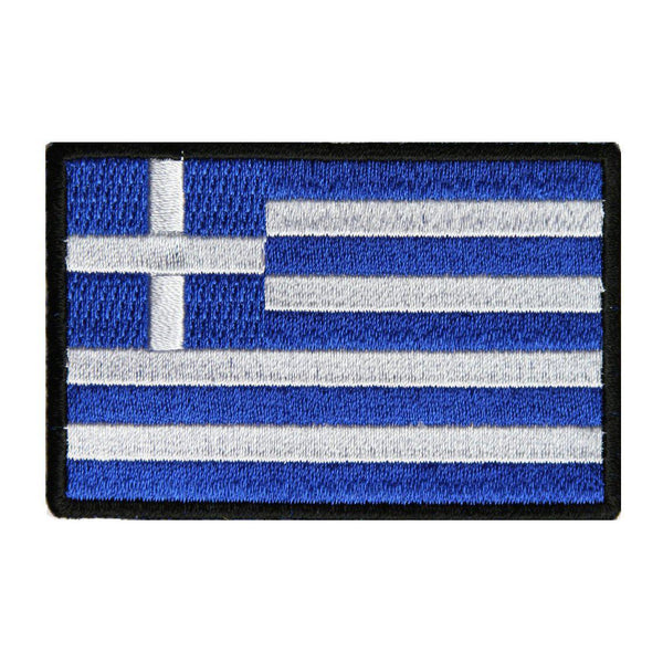 Greece Greek Flag Patch - PATCHERS Iron on Patch