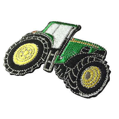 Green Tractor Farming Patch - PATCHERS Iron on Patch