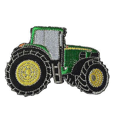 Green Tractor Farming Patch - PATCHERS Iron on Patch