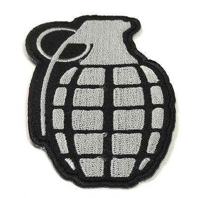 Grenade Patch - PATCHERS Iron on Patch