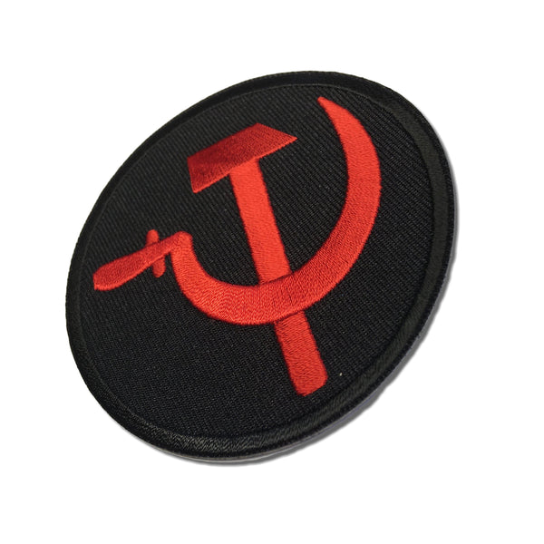 Hammer and Sickle Patch - PATCHERS Iron on Patch