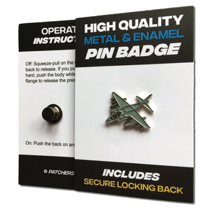 Harrier Jump Jet Pin Badge - PATCHERS Pin Badge