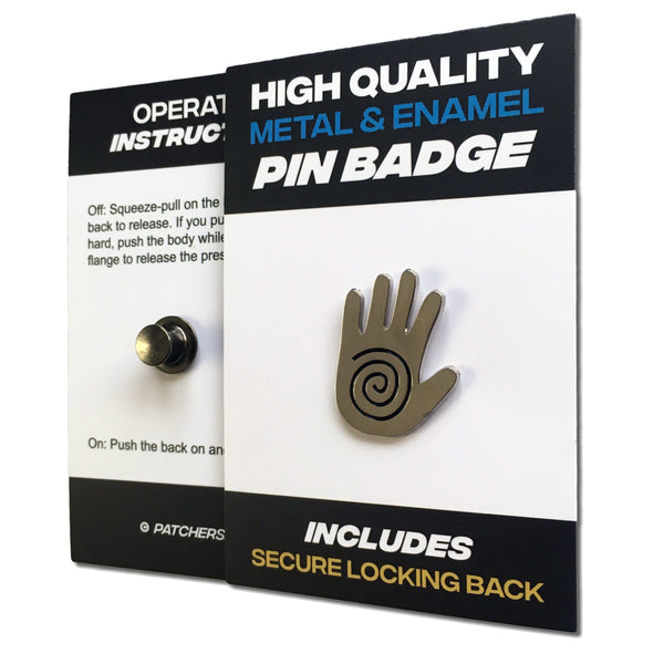 Healing Hand Pin Badge - PATCHERS Pin Badge