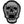 Load image into Gallery viewer, Hear No Evil Skull Patch - PATCHERS Iron on Patch
