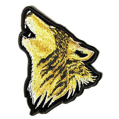 Howling Wolf Patch - PATCHERS Iron on Patch