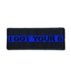 I Got Your 6 Police Patch - PATCHERS Iron on Patch