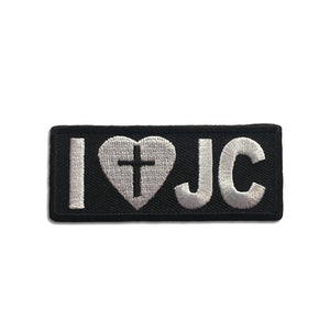 I Love JC Patch - PATCHERS Iron on Patch