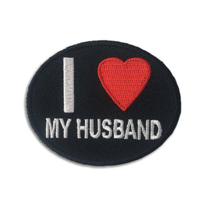 I Love My Husband Patch - PATCHERS Iron on Patch