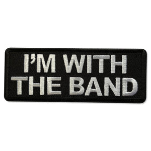 I'm with the Band Patch - PATCHERS Iron on Patch