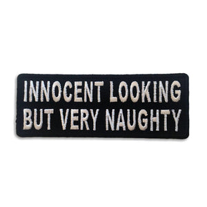 Innocent Looking but Very Naughty Patch - PATCHERS Iron on Patch