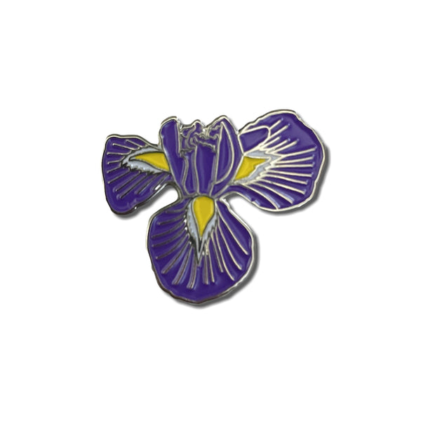 Iris Flower Pin Badge - PATCHERS Pin Badge