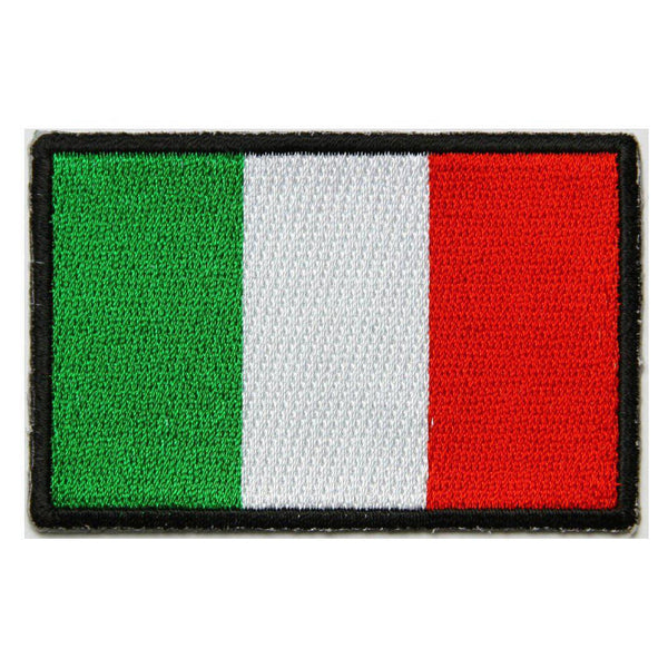 Italy Italian Flag Patch - PATCHERS Iron on Patch