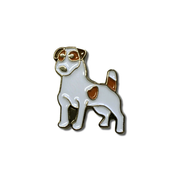 Jack Russell Dog Pin Badge - PATCHERS Pin Badge