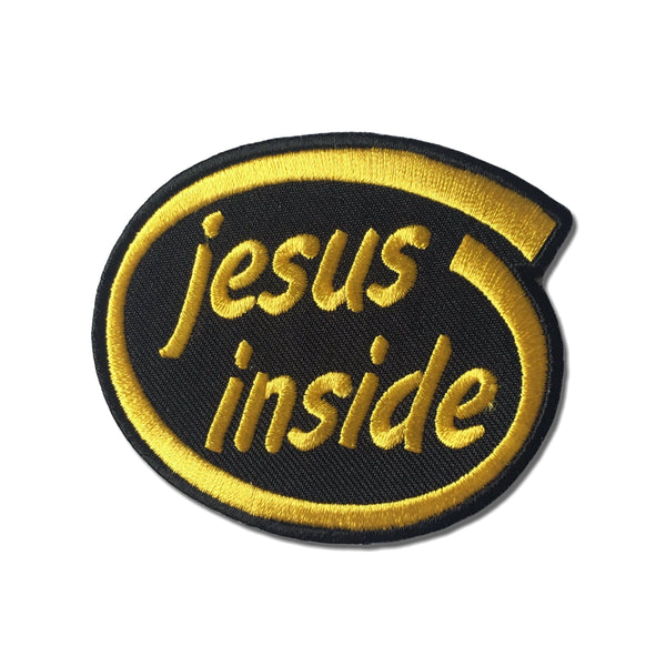Jesus Inside Patch - PATCHERS Iron on Patch