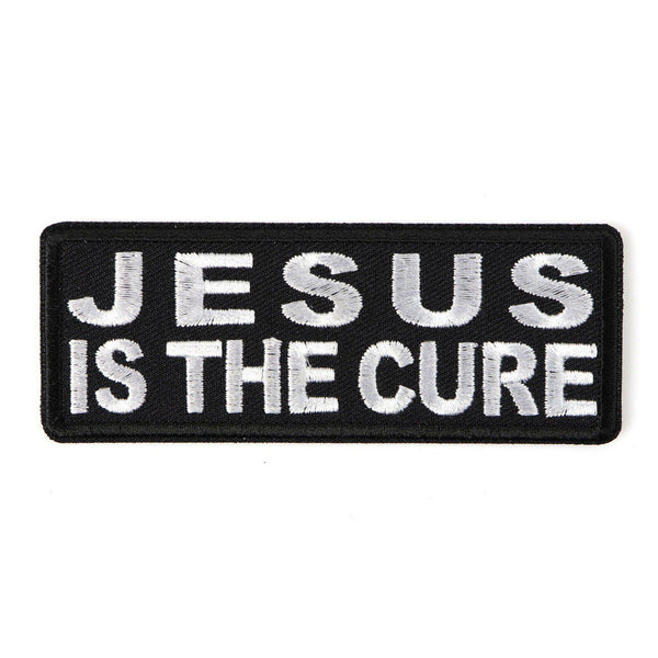 Jesus is The Cure Patch - PATCHERS Iron on Patch