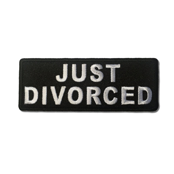 Just Divorced Patch - PATCHERS Iron on Patch