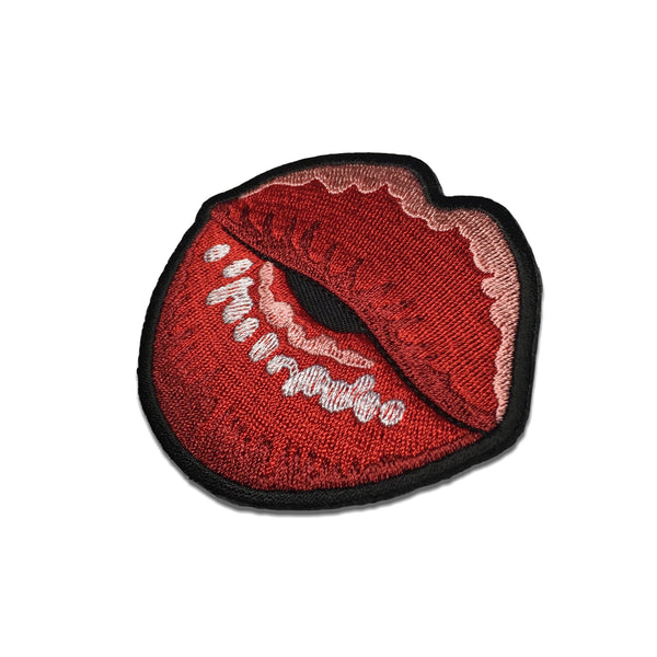 Kissing Lips Patch - PATCHERS Iron on Patch