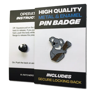 Koala Pin Badge - PATCHERS Pin Badge
