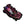 Load image into Gallery viewer, Lady Rider Pink Purple Rose and Feather Horizontal Patch - PATCHERS Iron on Patch
