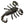 Load image into Gallery viewer, Large Scorpion Pewter Pin Badge - PATCHERS Pin Badge
