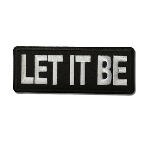 Let It Be Patch - PATCHERS Iron on Patch