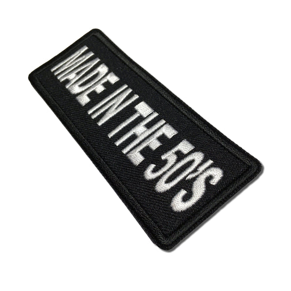 Made in the 50s Patch - PATCHERS Iron on Patch
