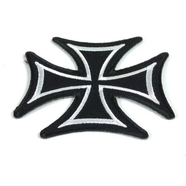 Maltese Cross Patch - PATCHERS Iron on Patch