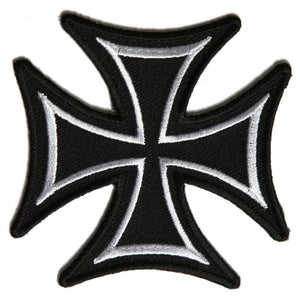 Maltese Cross Patch - PATCHERS Iron on Patch