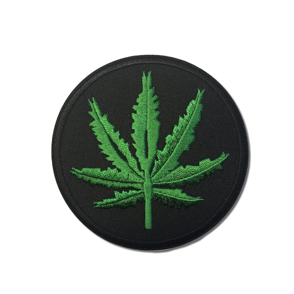 Marijuana Leaf Patch - PATCHERS Iron on Patch