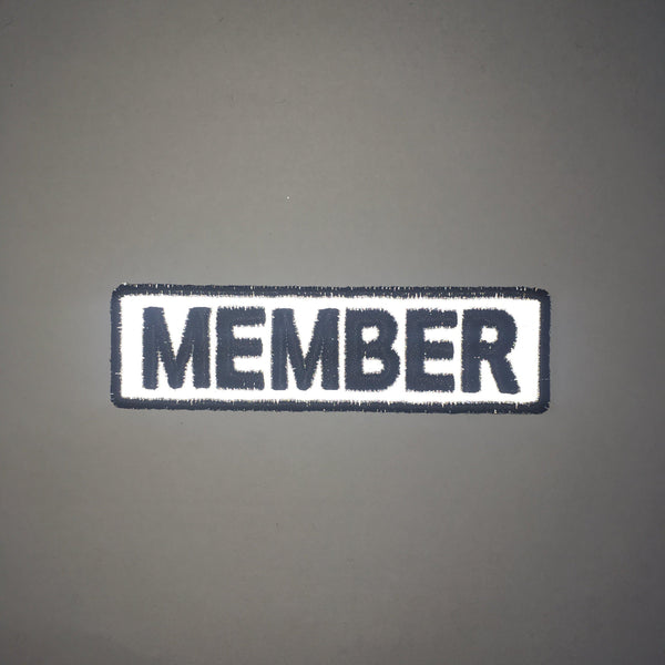 Member Reflective Patch - PATCHERS Iron on Patch