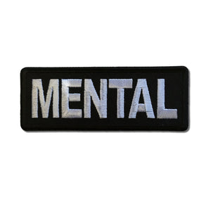 Mental Patch - PATCHERS Iron on Patch
