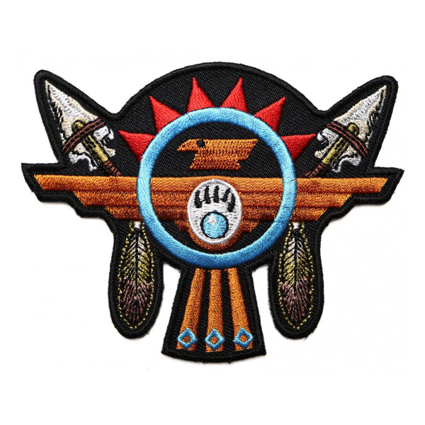 Native American Thunderbird Arrows Patch - PATCHERS Iron on Patch
