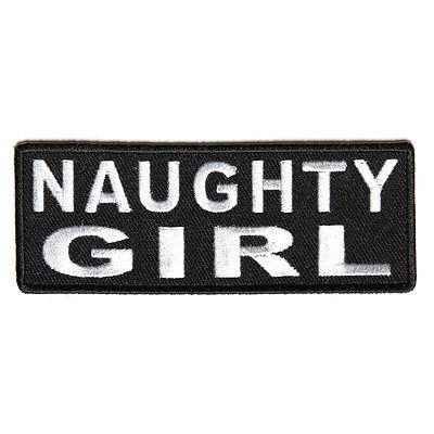 Naughty Girl Patch - PATCHERS Iron on Patch