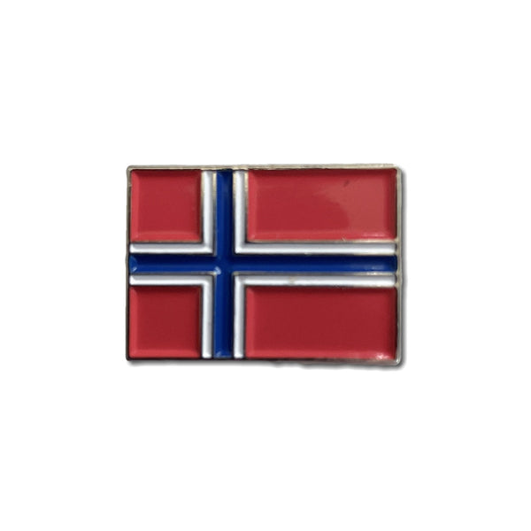 Norway Flag Pin Badge - PATCHERS Pin Badge