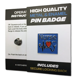 Nurse Pin Badge - PATCHERS Pin Badge