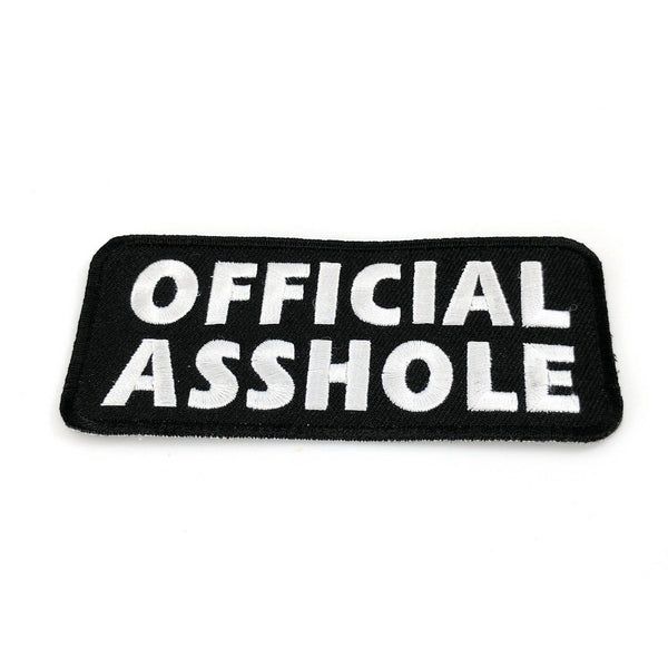 Official Asshole Patch - PATCHERS Iron on Patch