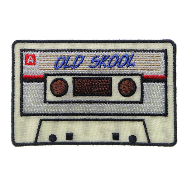 Old Skool Radio Cassette Patch - PATCHERS Iron on Patch