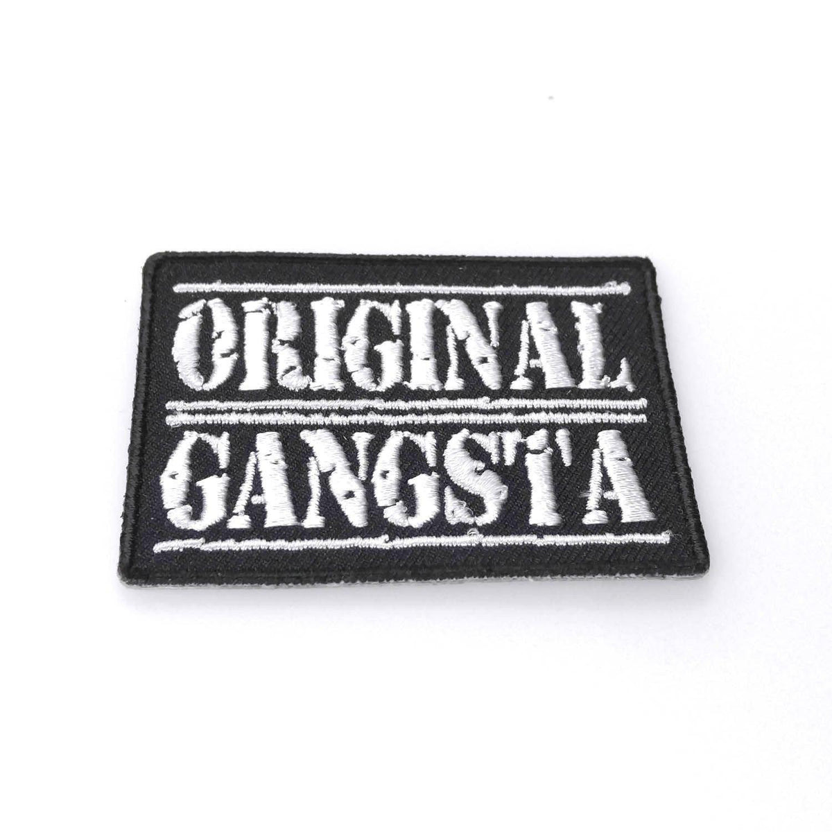 Embroidered Original Gangsta Iron on Sew on Patch – PATCHERS