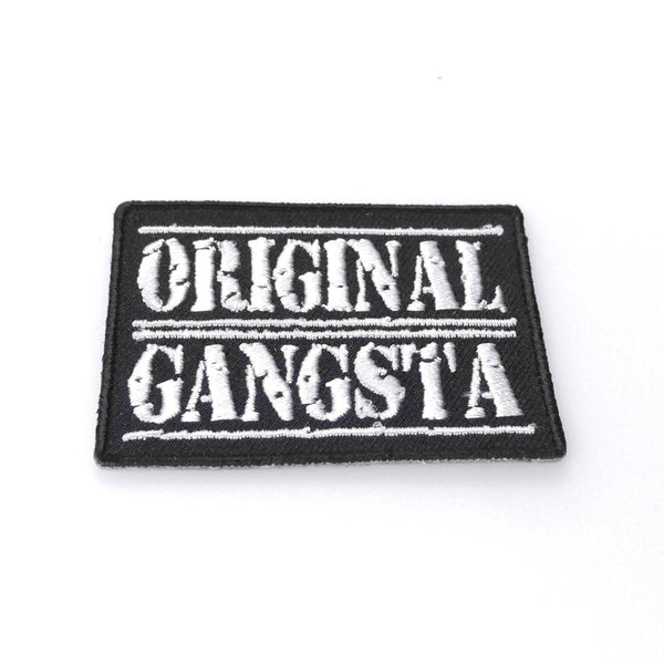 Original Gangsta Patch - PATCHERS Iron on Patch