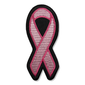 Pink Ribbon Patch - PATCHERS Iron on Patch