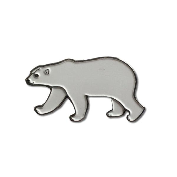 Polar Bear Pin Badge - PATCHERS Pin Badge