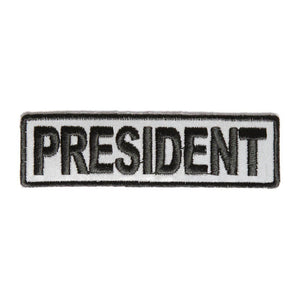 President Reflective Patch - PATCHERS Iron on Patch