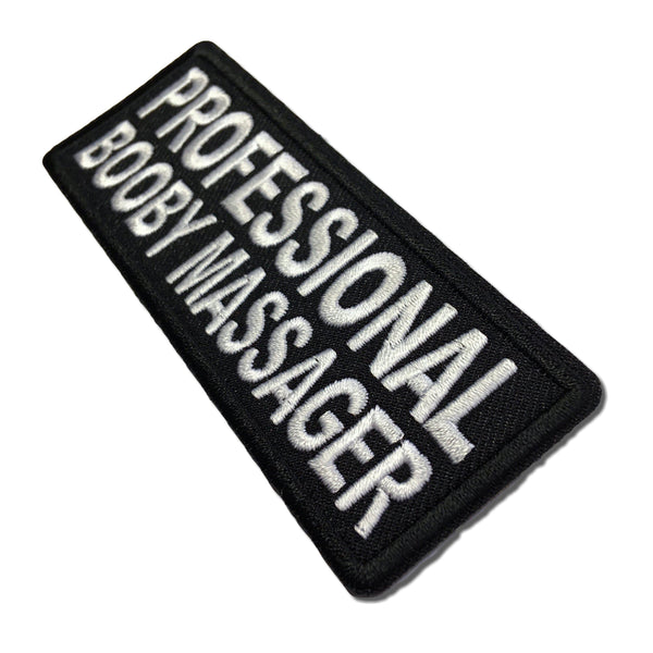 Professional Booby Massager Patch - PATCHERS Iron on Patch