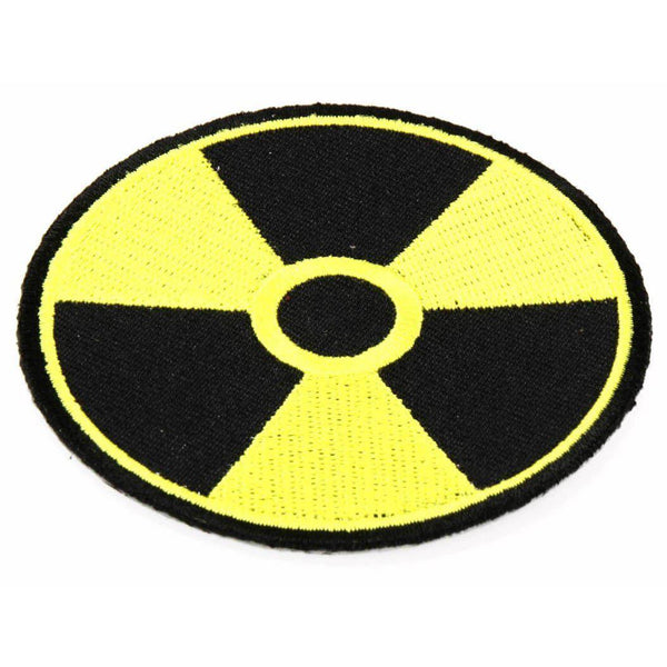 Radioactive Radiation Hazard Symbol Patch - PATCHERS Iron on Patch