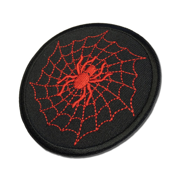 Red Spider and Web Patch - PATCHERS Iron on Patch