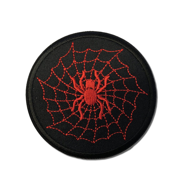 Red Spider and Web Patch - PATCHERS Iron on Patch